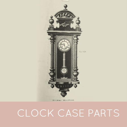 Clock case parts