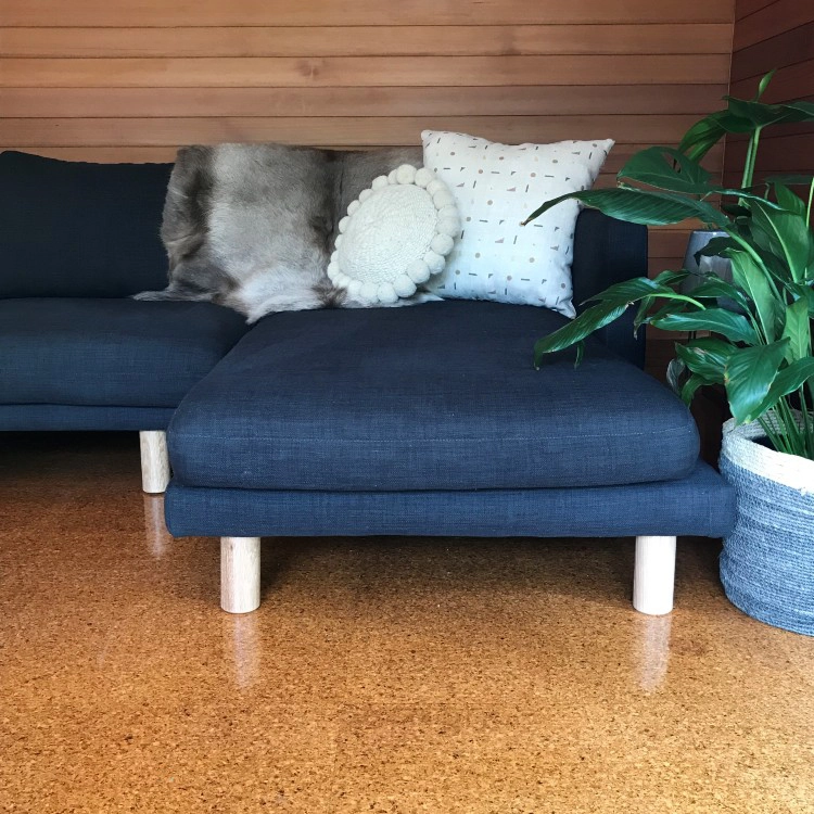 Making this Sofa Unique with these custom legs