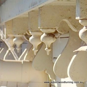 Replica eaves bracket finials