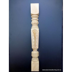 'Florenzia I' carved mantel column