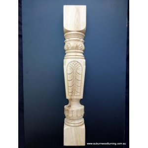 'Florenzia II' carved mantel column