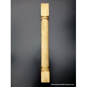 'Torison' rope twist column