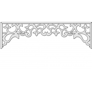 Grove hallway fretwork