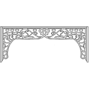 Interior fretwork HFR17