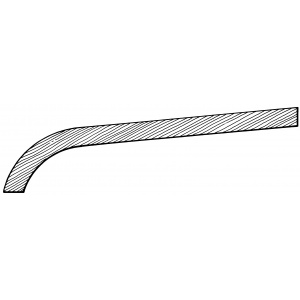 Bullnose rafter - R1