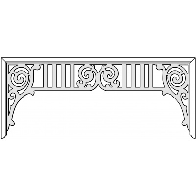 Edwardian I interior fretwork