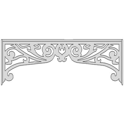 Interior fretwork HFR14