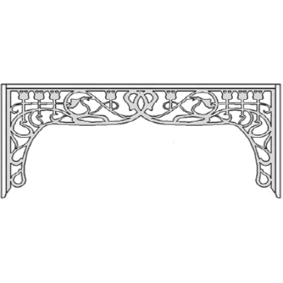 Interior fretwork HFR17