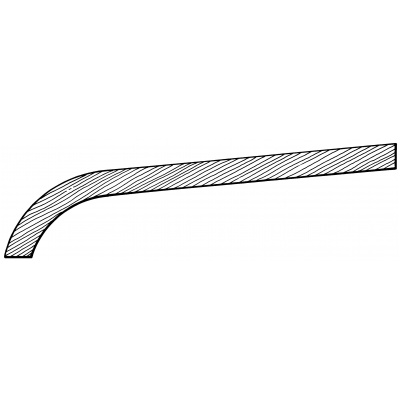 Bullnose rafter - R1